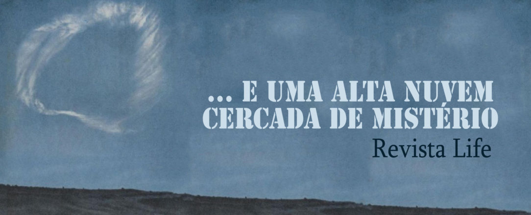 e uma alta nuvem cercada de misterio